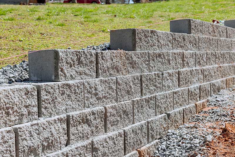 concrete retaining walls