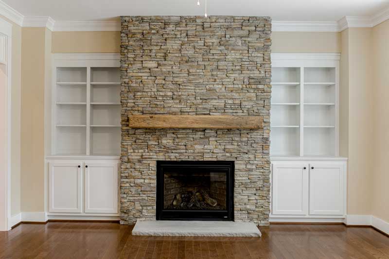 custom fireplace walls