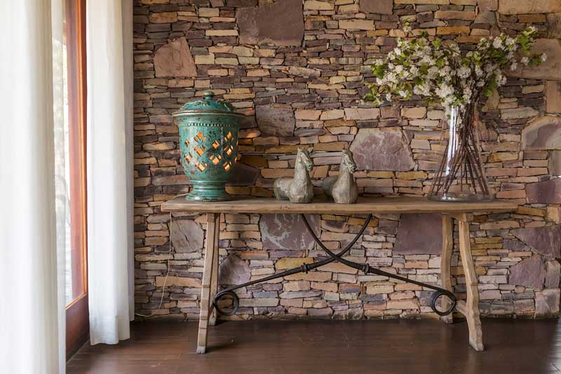 interior stone walls