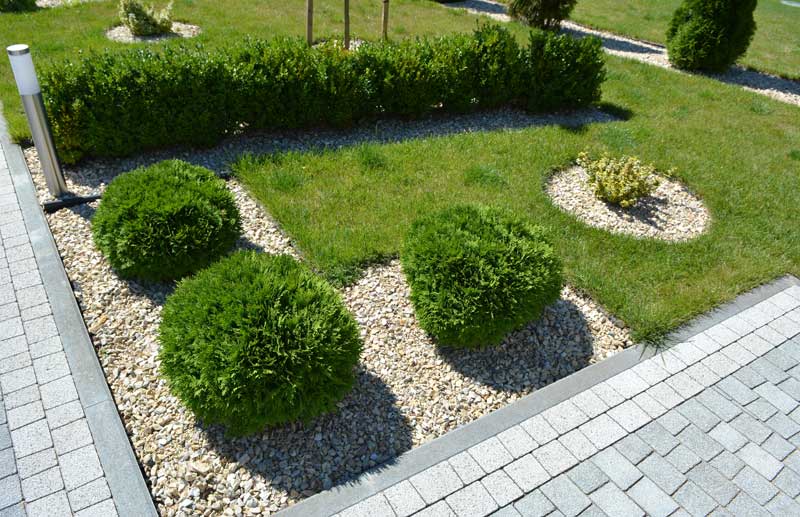 shutterstock_1701689065 stone borders landscaping cobblestone edging garden stone borders