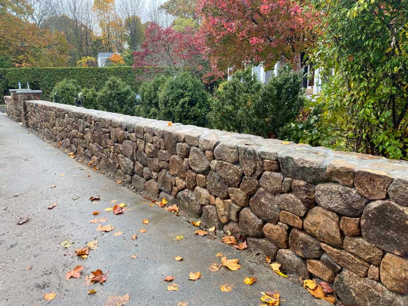 stone wall builder